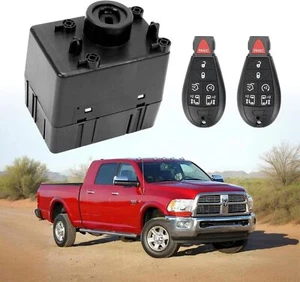 Wireless Ignition Switch Node Module With Key For Dodge For Jeep 68210150AB - Picture 1 of 7