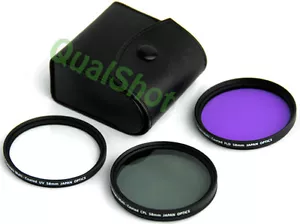Lens Filter kit CPL UV FD for Canon EOS 1000D 450D XS - Picture 1 of 1