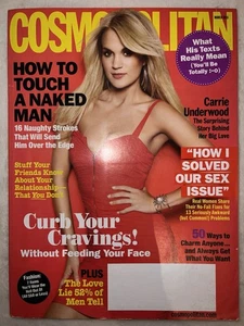 Cosmopolitan Magazine, Carrie Underwood. March 2010. - Picture 1 of 5