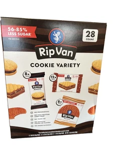 Rip Van Mini Wafer Cookie Sorte -56-85% weniger Zucker - 28 Stück - Bild 1 von 4