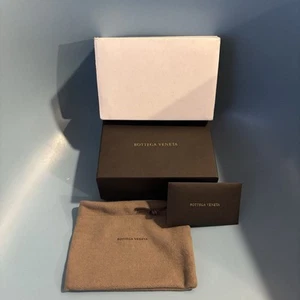 Bottega Veneta Intrecciato Geldbörse Kartenetui Box, Papiere & Staubbeutel Ersatz - Bild 1 von 9