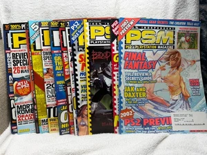 PSM PlayStation Year 2002 Magazine 12 Issue Lot COMPLETE Free Shipping! - Imagen 1 de 8
