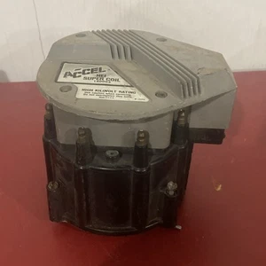 ACCEL HEI SUPER COIL #140003 & DISTRIBUTOR CAP - Picture 1 of 5
