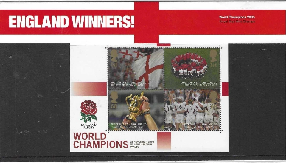 GB Presentation Pack  - England Winners - 2003 (604) - Image 1 of 1