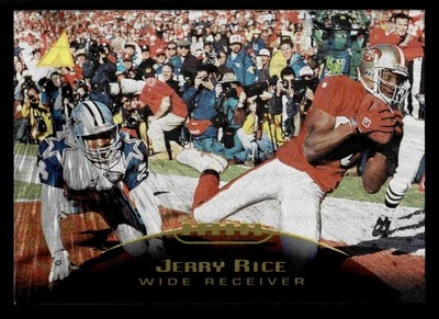 1995 Pinnacle Trophy Collection Jerry Rice (HOF) #4 - San Francisco 49ers - NM+ - Image 1 of 2