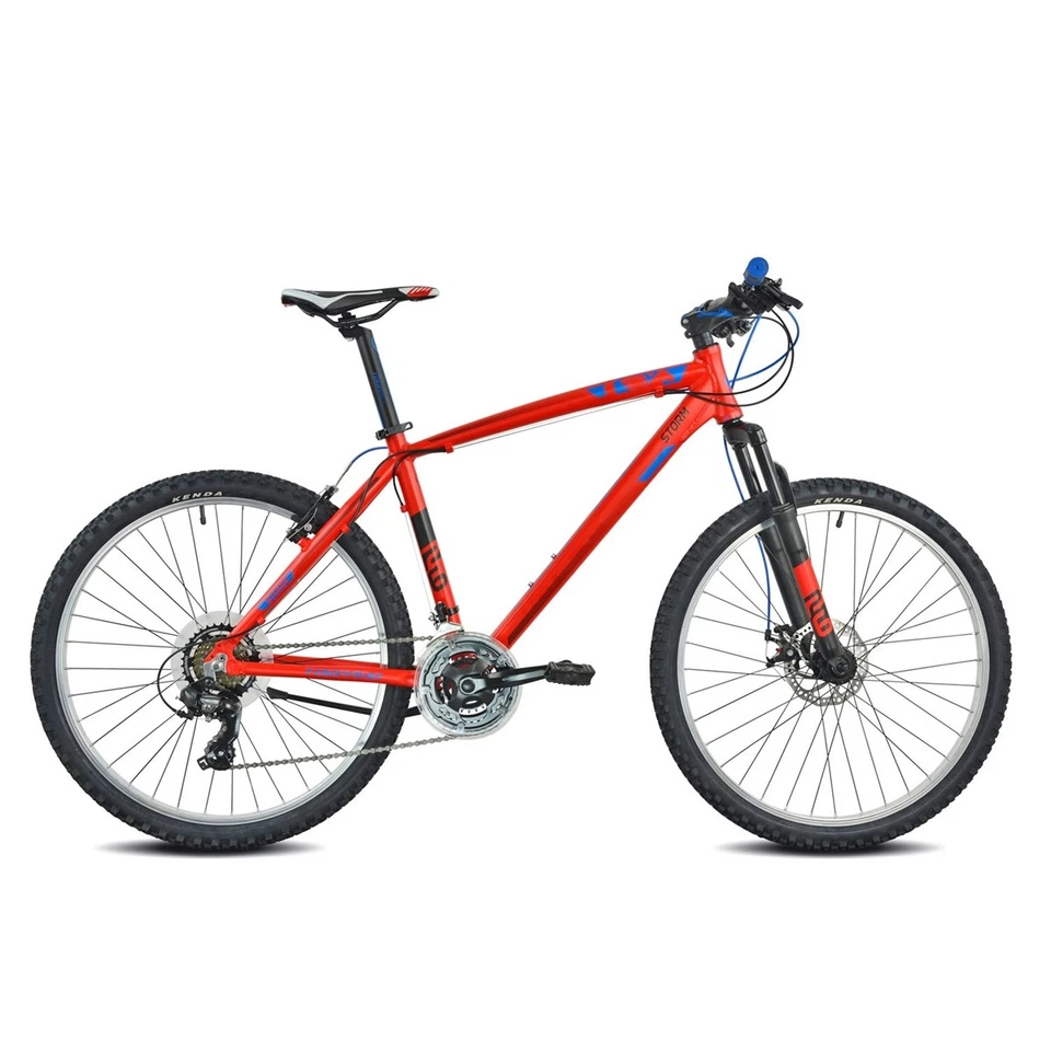 Mtb Storm T590 26 3X7V Scheibenbremse / V-Bremse Rot/Blau Torpado Mountainbike - Bild 1 von 1