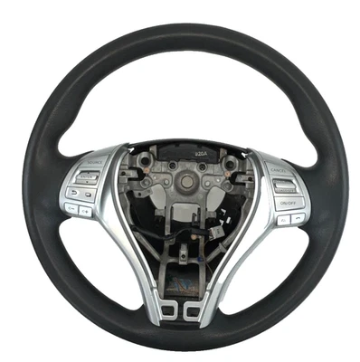 2015 Nissan Rogue Steering Wheel w/ Cruise Black 48430-4BA0A OEM - Image 1 of 4