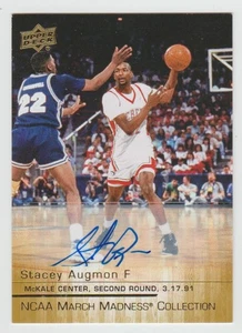 STACEY AUGMON 2014-15 Upper Deck NCAA March Madness Autograph #ST-2 SP AUTO UNLV - Picture 1 of 2