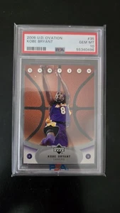 2006-07 KOBE BRYANT UD OVATION SP BASE PSA 10 GEM MINT! Karte #35! LAKERS! - Bild 1 von 4