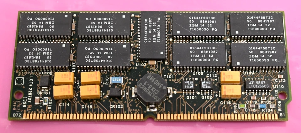 Vintage HP Server RAM A3737-60001 72-Pin 5V 256MB SIMM FP ECC Memory - Image 1 of 3