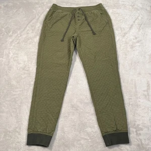 Pantalones deportivos REI CO OP para mujer medianos verdes oliva acolchados cintura elástica - Imagen 1 de 12