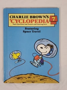 Charlie Brown's 'Cyclopedia VOL 7 SPACE TRAVEL 1980 VINTAGE HC - Picture 1 of 14