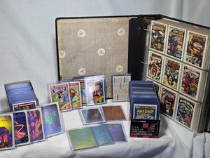 VTG 1990 Marvel Universe Trading Card Set Lot Rare Holo Comic Lot Collection 90s - Picture 1 of 12