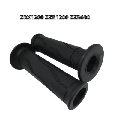 Empuñaduras de tubo de acelerador de mango de goma de 7/8" para YAMAHA ZRX1200 ZZR1200 ZZR600 Foto 1 de 4