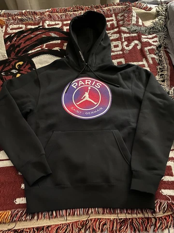 Jordan x PSG Hoodie Mens Small Sweatshirt Paris Saint Germain Jumpman Nike Cover