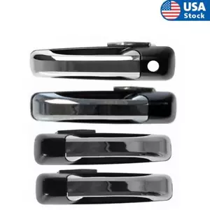 4PCS Exterior Door Handle Set 1GH261XRAA For Ram 1500 09-18 2500 3500 2010 Truck - Picture 1 of 7
