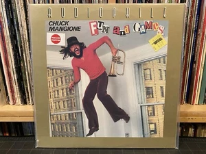 SEALED Chuck Mangione FUN AND GAMES (A&M) Audiophile LP JAPAN WIZ Hype Sticker - Picture 1 of 2