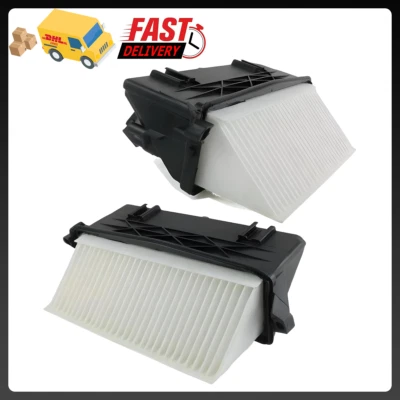 2x Satz Luftfilter Für Mercedes C/E/M-Klasse OM642 Motor 300 350 CDI 6420941204 - Bild 1 von 4