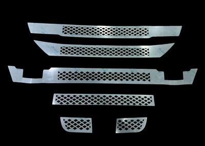Kit Mascherina Interna Griglia in INOX per Iveco Hi-Way 500 Cromo Lucido 6Pz Foto 1 de 4