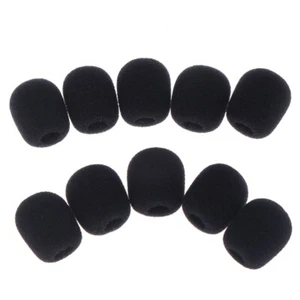 10pcs Headset Replacement Foam Microphone Telephone Headset Mic Cover - Picture 1 of 6