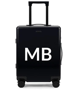 Personalised Initials Sticker For Suitcase Luggage Travel Vinyl Sticker - Picture 1 of 9