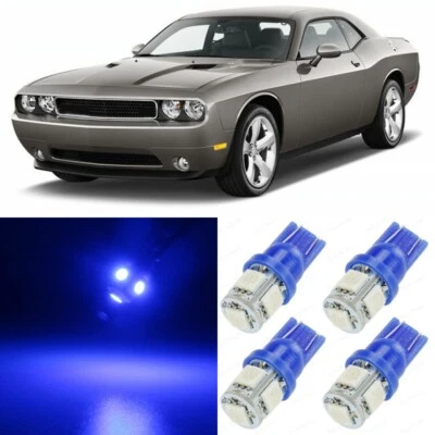 14 x BLUE Interior LED Lights Package For 2008 - 2014 Dodge Challenger +TOOL - Image 1 of 4
