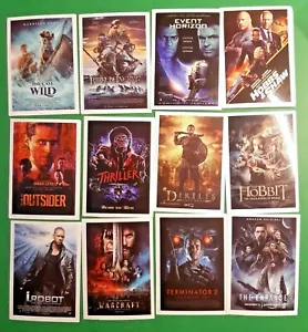 Movie Posters 50 pieces Dark Design Decoration Waterproof and Shinny Stickers - Picture 1 of 8