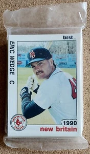 1990 New Britain Red Sox (Best) Sealed Team Set ~ Jeff Bagwell HOF ~ Eric Wedge - Picture 1 of 2