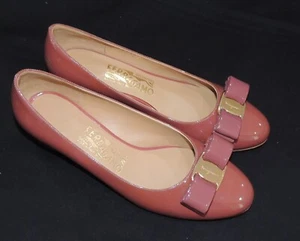 Salvatore Ferragamo Bow Shoes Italy Women's Size 6 D - Picture 1 of 14