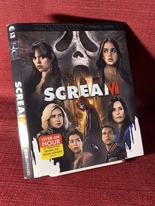 SLIPCOVER ONLY Scream VI (6) 4K Ghostface SLIP ONLY - Picture 1 of 4