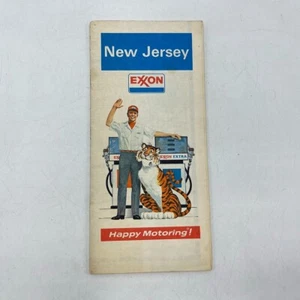Exxon 1973 Road Map New Jersey - Foto 1 di 2