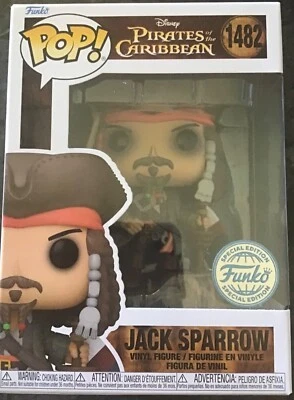 New Pirates of the Caribbean - Jack Sparrow  Funko Pop Vinyl #1482 - image 1 of 2