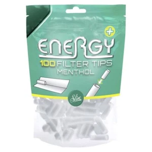 Energy Plus Menthol Filter Tips Zigaretten Filter 10 x 100er Packung Elixyr - Bild 1 von 1