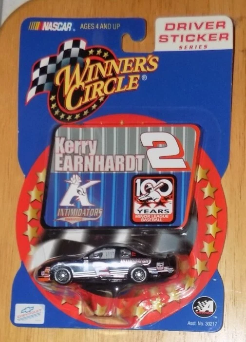 KERRY EARNHARDT 1/64 KANNAPOLIS INTIMIDATORS 球员贴纸获胜者圆形 — 第 1/1 张图片