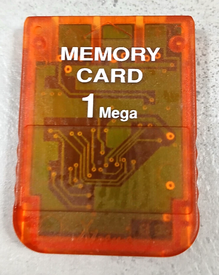MEMORY CARD SCHEDA DI MEMORIA 1 MB PLAYSTATION 1 PS1 - Immagine 1 di 1