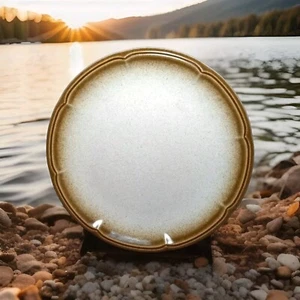 Provincial by MIKASA STONEWARE Whole Wheat Large Dinner Plate 10 1/2"  JC000 - Picture 1 of 6