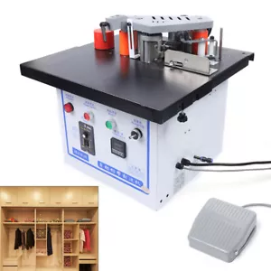Portable Banding Machine Double Side Gluing Wood Edge Bander Machine 1200W - Picture 1 of 11