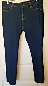 Michael Kors Skinny Dark Jeans Size 10 RN 11818 28 inseam - Picture 1 of 4