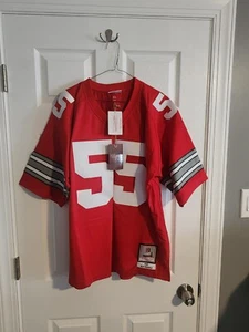 Mitchell & Ness 2005 Ohio State Buckeyes Nick Mangold Jersey Sz 48 XL - Picture 1 of 4