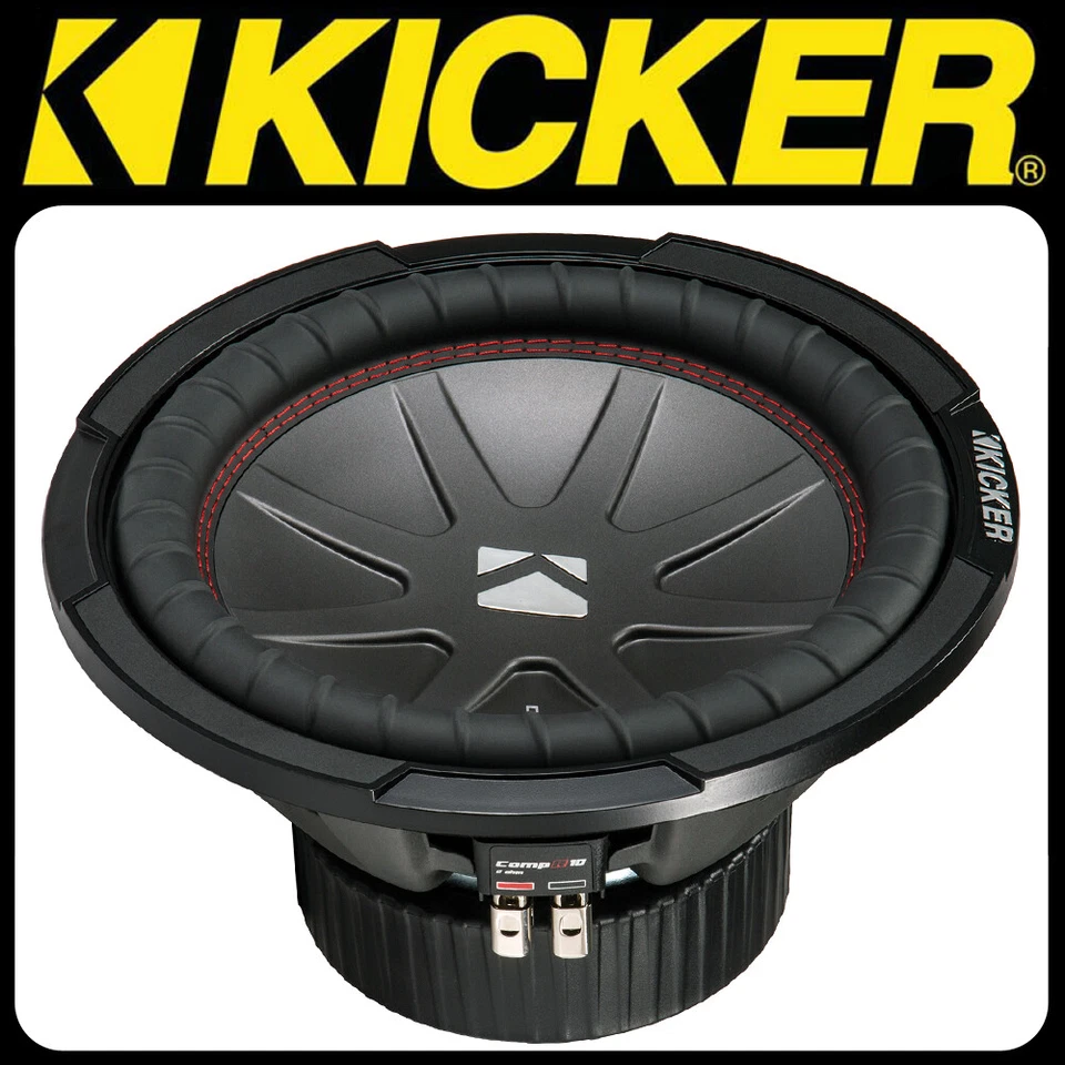 KICKER 10" Woofer Compr102 25cm Auto HIFI Subwoofer Bassbox 800 W Max
