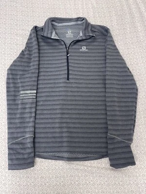 Top de running Salomon AdvancedSkin cálido 1/4 cremallera para mujer talla M Foto 1 de 4