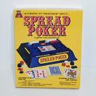 Vintage 80s 1984 PROFESSOR HOYLE SPREAD POKER Set With Playing Cards Chips Tray