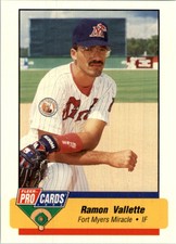 1994 Fort Myers Miracle Fleer/ProCards #1177 Ramon Vallette