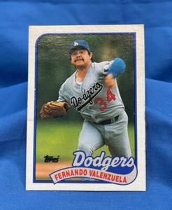 1989 Topps Baseball #150 Fernando Valenzuela Condition is VERY GOOD to EXCELLENT