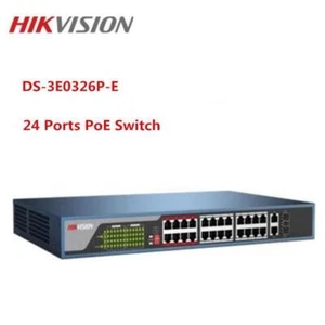 DS-3E0326P-E 2x1000M Combo Port 24x10/100Mbps RJ45 24 Ports POE Switch - Bild 1 von 3