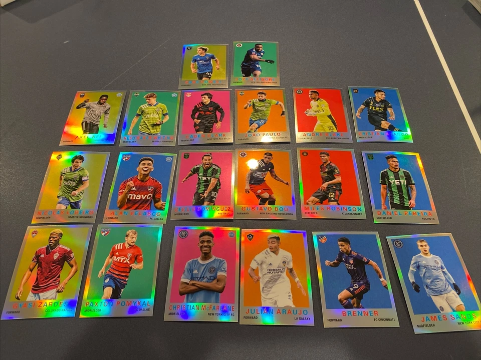 2022 Topps Chrome MLS Complete 1959 SP’s Set (20 Cards) - Image 1 of 1