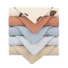 5PCS Baby Muslin-Towels Multi-use Facecloth Breathable Gauze-Cotton Handkerchief