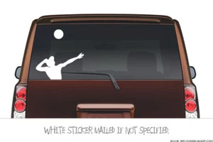 (Large) MENS VOLLEYBALL Sticker Serve Silouette - Bild 1 von 1