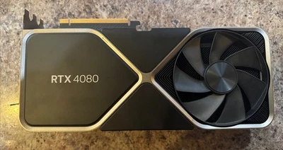 NVIDIA GeForce RTX 4080 Founders Edition 16GB GDDR6X Graphics Card - Image 1 of 3