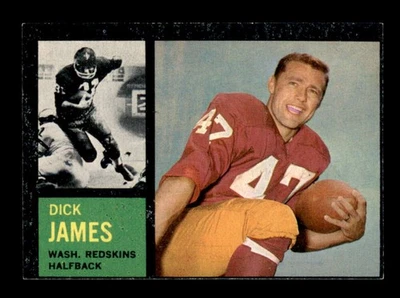 1962 Topps #165 Dick James RC EX X3525215 - Image 1 of 3